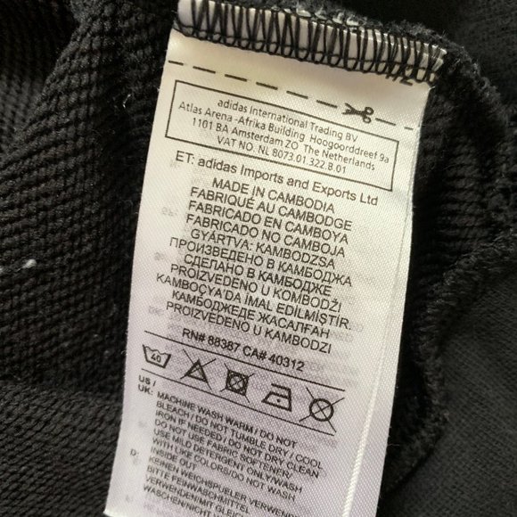 Adidas crewneck sweater Size L 16-18 or Adult S/M - Picture 4 of 4